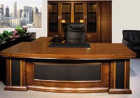 Desks Wood on Wood Furniture   Office Desks